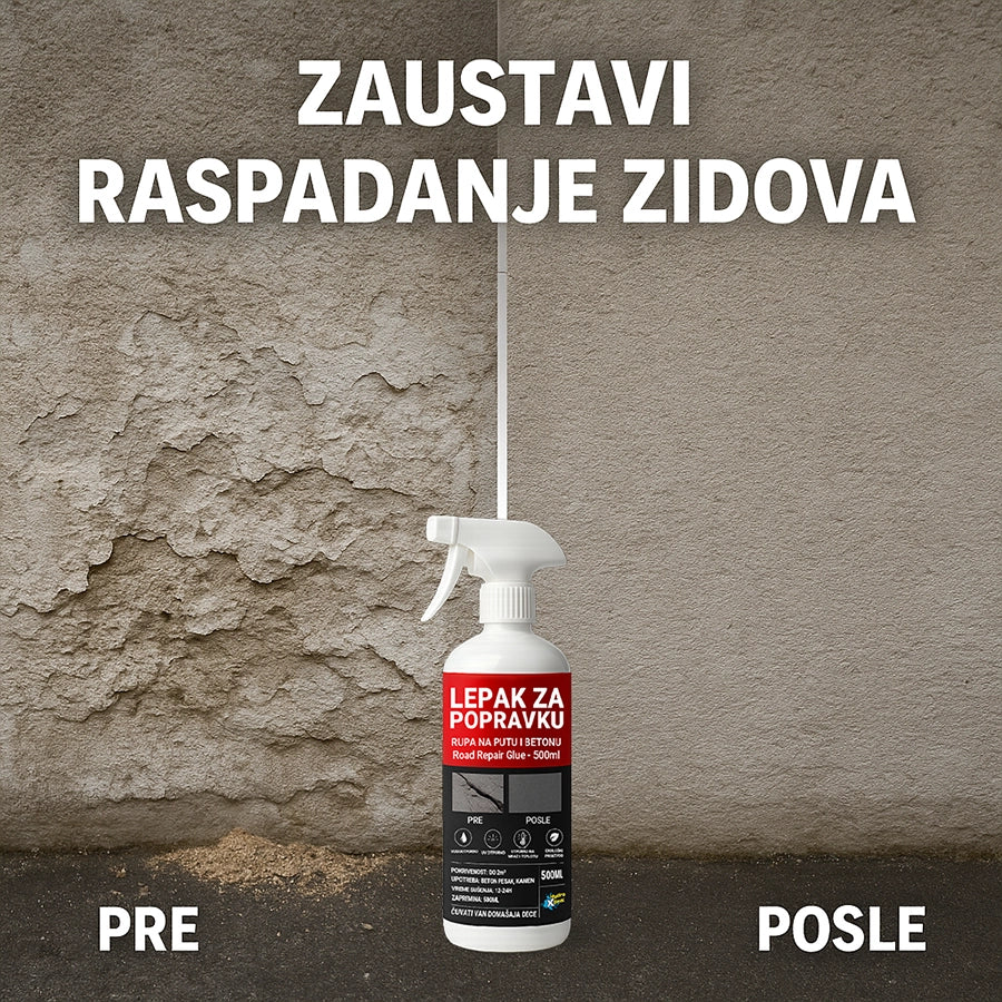 Hydroxseal™ Road Repair – Trajno rešenje za svaku pukotinu bez majstora