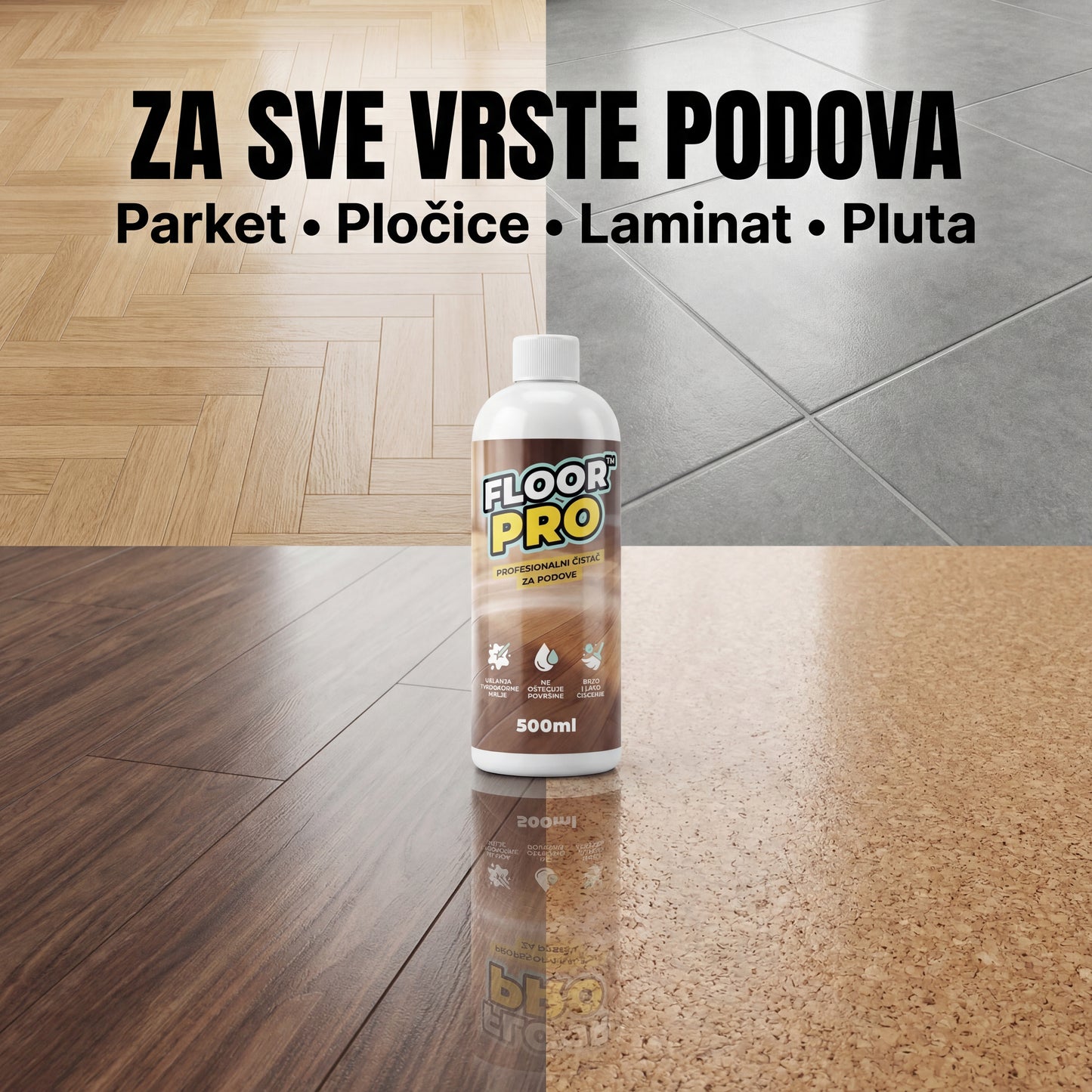 ✨ Hydroxseal FloorPro™ 1+1 GRATIS – Vratite podovima fabrički sjaj bez klizanja