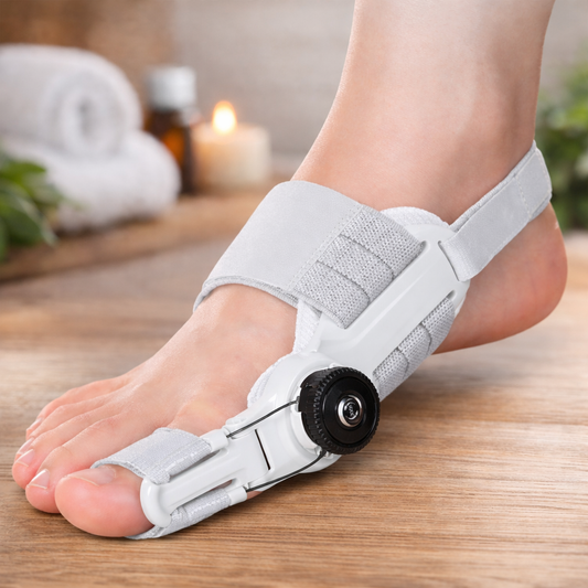 Korektor protiv čukljeva sa točkićem – Ispravite stopalo bez operacije i bez bola!