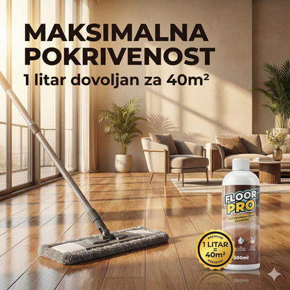 ✨ Hydroxseal FloorPro™ 1+1 GRATIS  – Vratite podovima fabrički sjaj bez klizanja