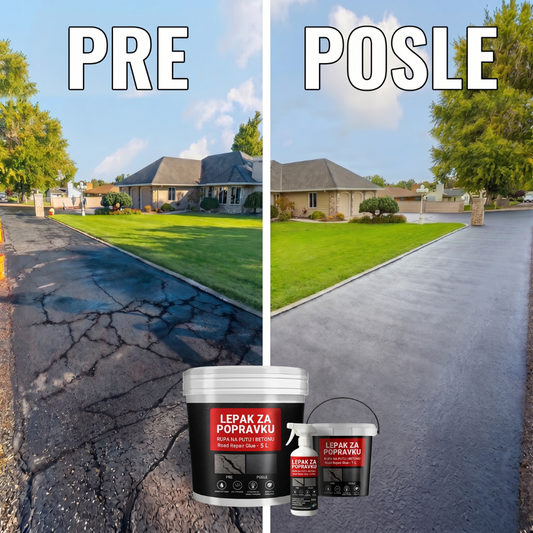Hydroxseal™ Road Repair – Trajno rešenje za svaku pukotinu bez majstora