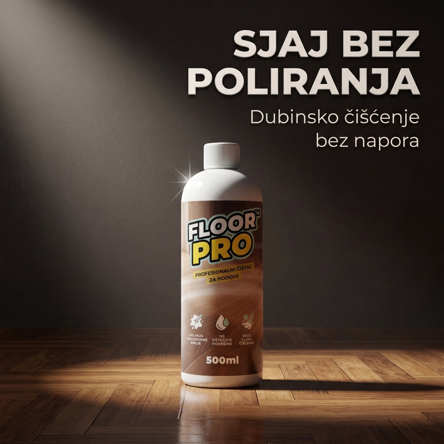 ✨ Hydroxseal FloorPro™ 1+1 GRATIS  – Vratite podovima fabrički sjaj bez klizanja